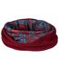 Womens/ladies rindell neckwarmer one size dark cherry print Trespass