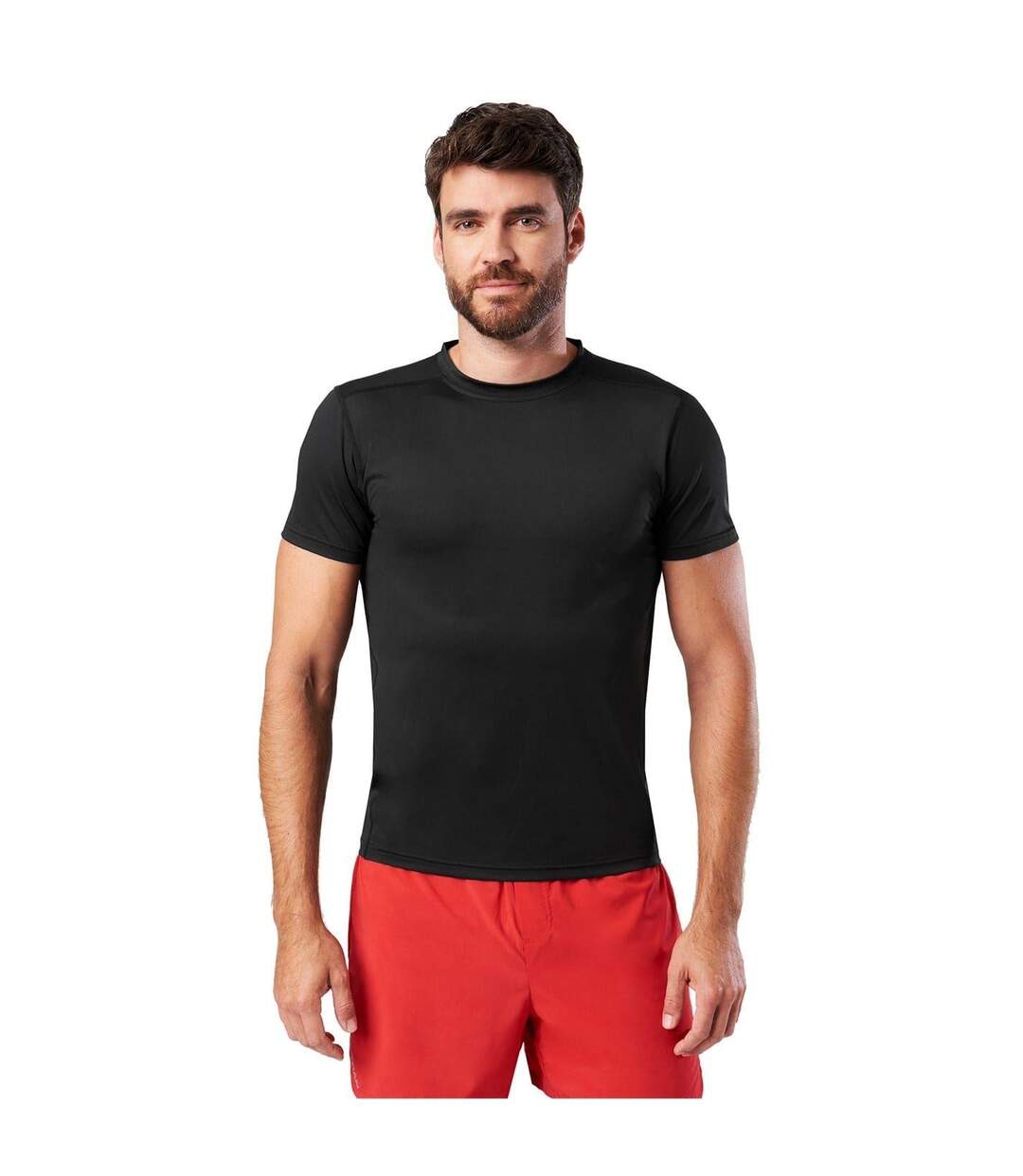T-shirt Qualifier Homme Noir Nathan-2