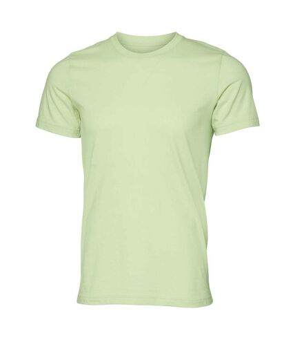 Adults unisex crew neck t-shirt spring green Bella + Canvas