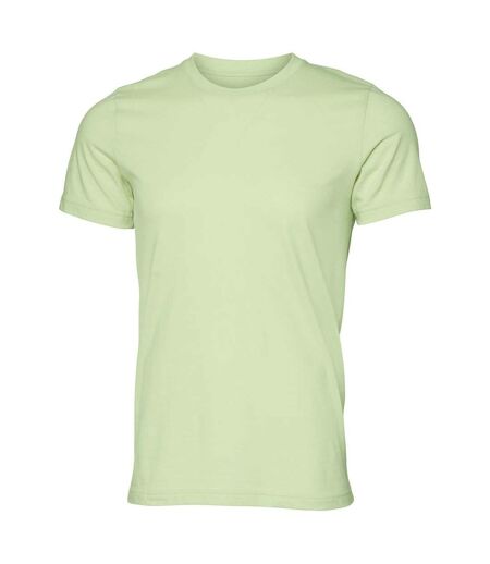 Bella + Canvas Adults Unisex Crew Neck T-Shirt (Spring Green) - UTPC3869