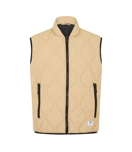 Veste Sans Manches Sans Manches Homme Beige Hugo