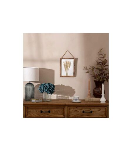Déco Murale Bombée Blés Jonas 34cm Marron