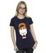 Disney - T-shirt BIG HERO BAYMAX KITTEN FACE - Femme (Bleu marine) - UTBI13376-2