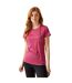 T-shirt Josie Gibson Fingal Edition Femme Rose Foncé Regatta-1