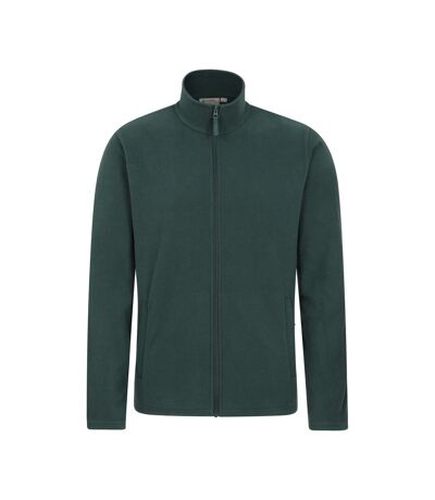 Mens camber fleece jacket dark green Mountain Warehouse