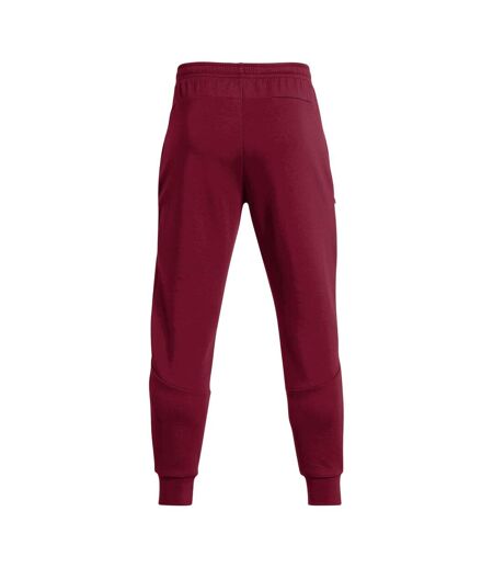 Mens Unstoppable Fleece Slim Joggers Red Under Armour