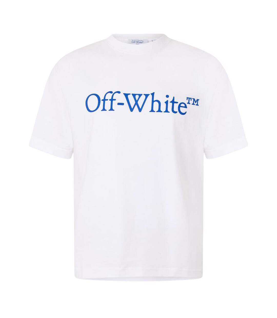 T-shirt Motif/style Rayé Adulte Blanc Vrai Bleu Off White-1