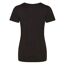 T-shirt femme noir chiné AWDis-2