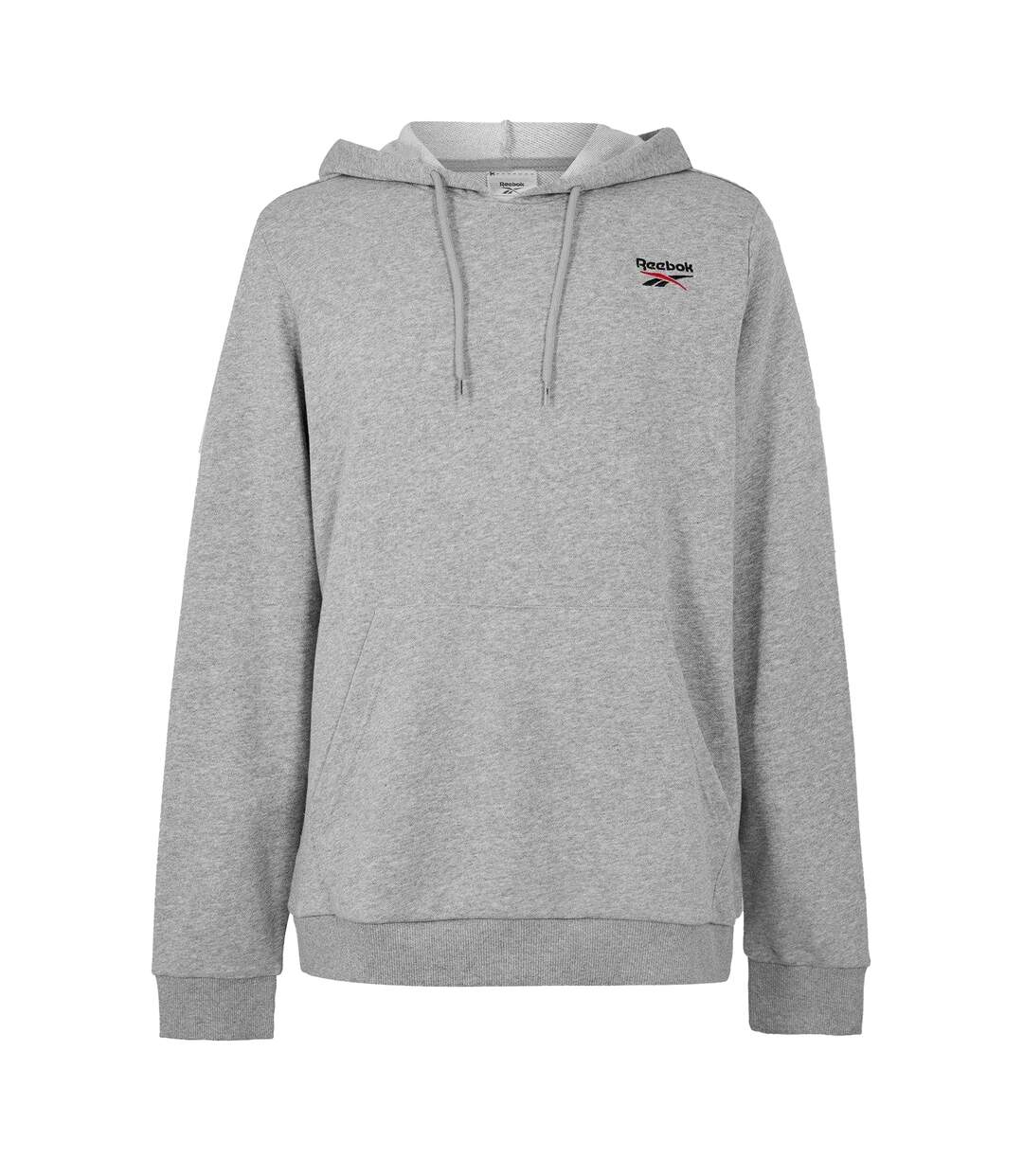 Sweat À Capuche Identity Adulte Gris Moyen Reebok-1