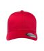 Casquette De Baseball Rouge Flexfit-3