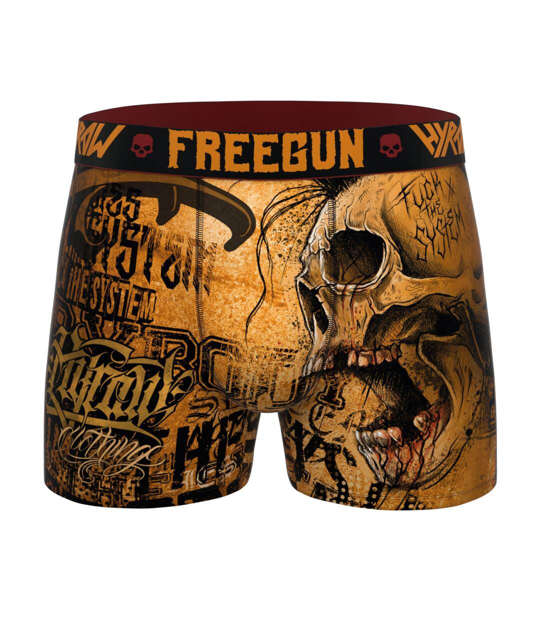 Lot de 4 boxers homme Hyraw 6 Freegun-5