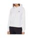 Sweat à capuche blanc femme calvin klein jeans embroidery - l-1