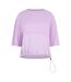 T-shirt Ample Et Court Manches Courtes Henry Holland Femme Lilas Dare 2B-1