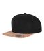 Casquette Ajustable Motif/style Liège Noir Flexfit-1