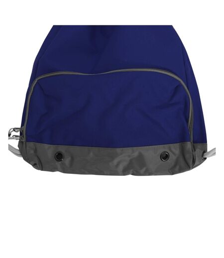 Lot De 2  Athleisure Sacs De Gym Hydrofuge À Cordon Athleisure Taille Unique Bleu Marine Bagbase