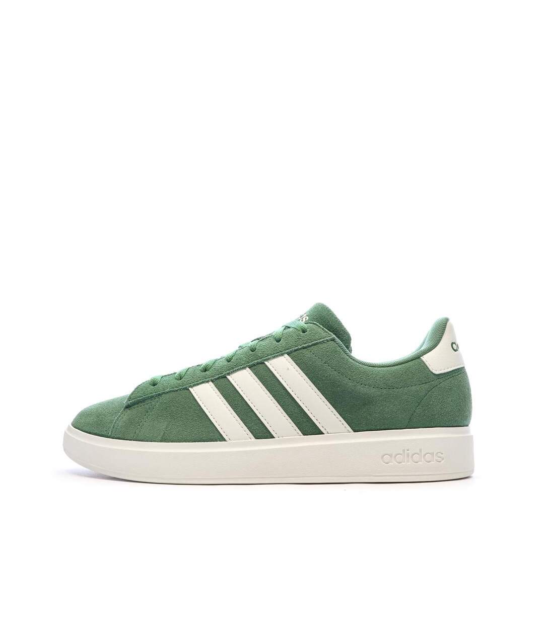 Baskets vertes homme adidas grand court 2.0-1