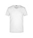 T-shirt Homme Blanc James And Nicholson-1