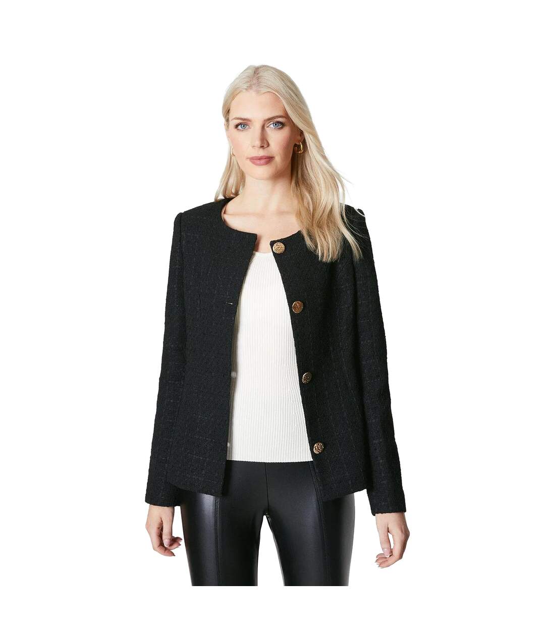 Veste femme noir Principles-1