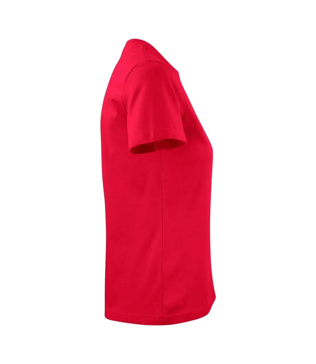 Womens/ladies Light T-shirt Red Printer-4