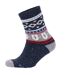 Chaussettes Motif/style Festif Larsen Adulte Bleu Marine À Motifs Trespass-3