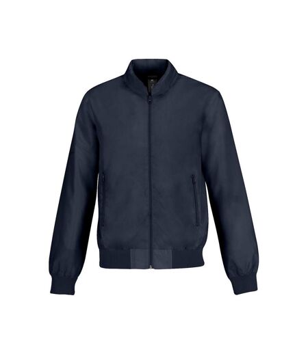 Veste Trooper Homme Bleu Marine Vert Néon B&C