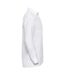 Chemise De Travail À Manches Longues 100% Coton Homme Blanc Russell-2