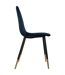 Lot de 4 Chaises design velours Tyka-3