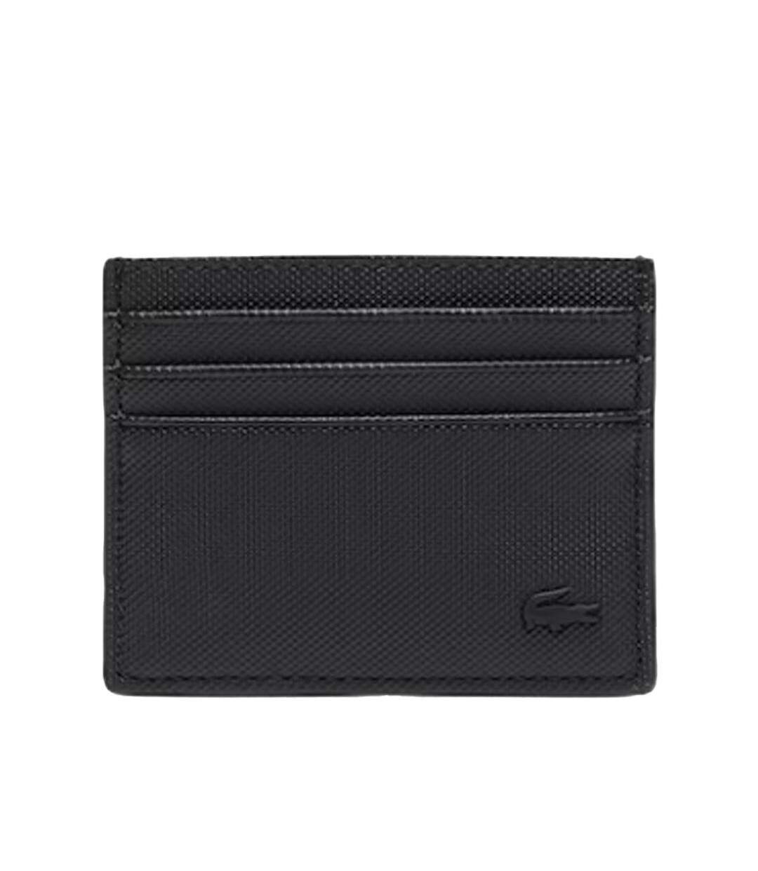 Portefeuille noire homme lacoste-1