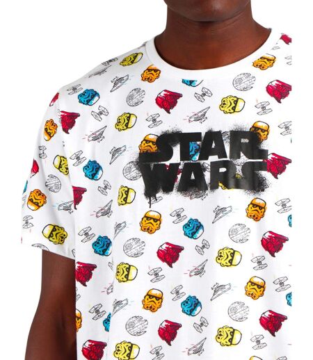 Pyjama short t-shirt Neon Graffiti Star Wars Admas