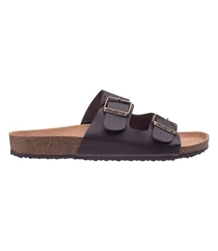 Claquettes Frisso Homme Marron Noir Iguana