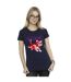 Disney T-shirt en coton mignon Lightyear Sox Digital Womens/Ladies (Bleu marine) - UTBI29262-2