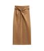 Jupe Mi-longue Femme Marron I Saw It First-1