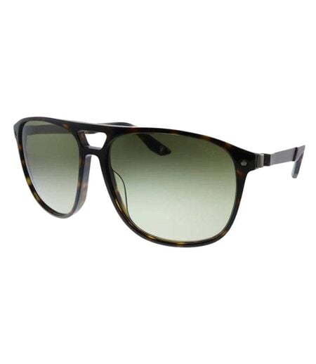 Lunettes De Soleil Motif Dégradé Havana Homme Taille Unique Marron Vert BMW