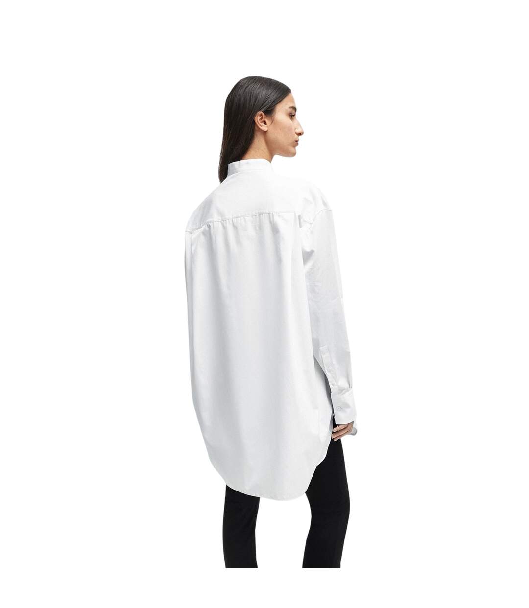 Blouse Manches Longues Femme Blanc Boss-3