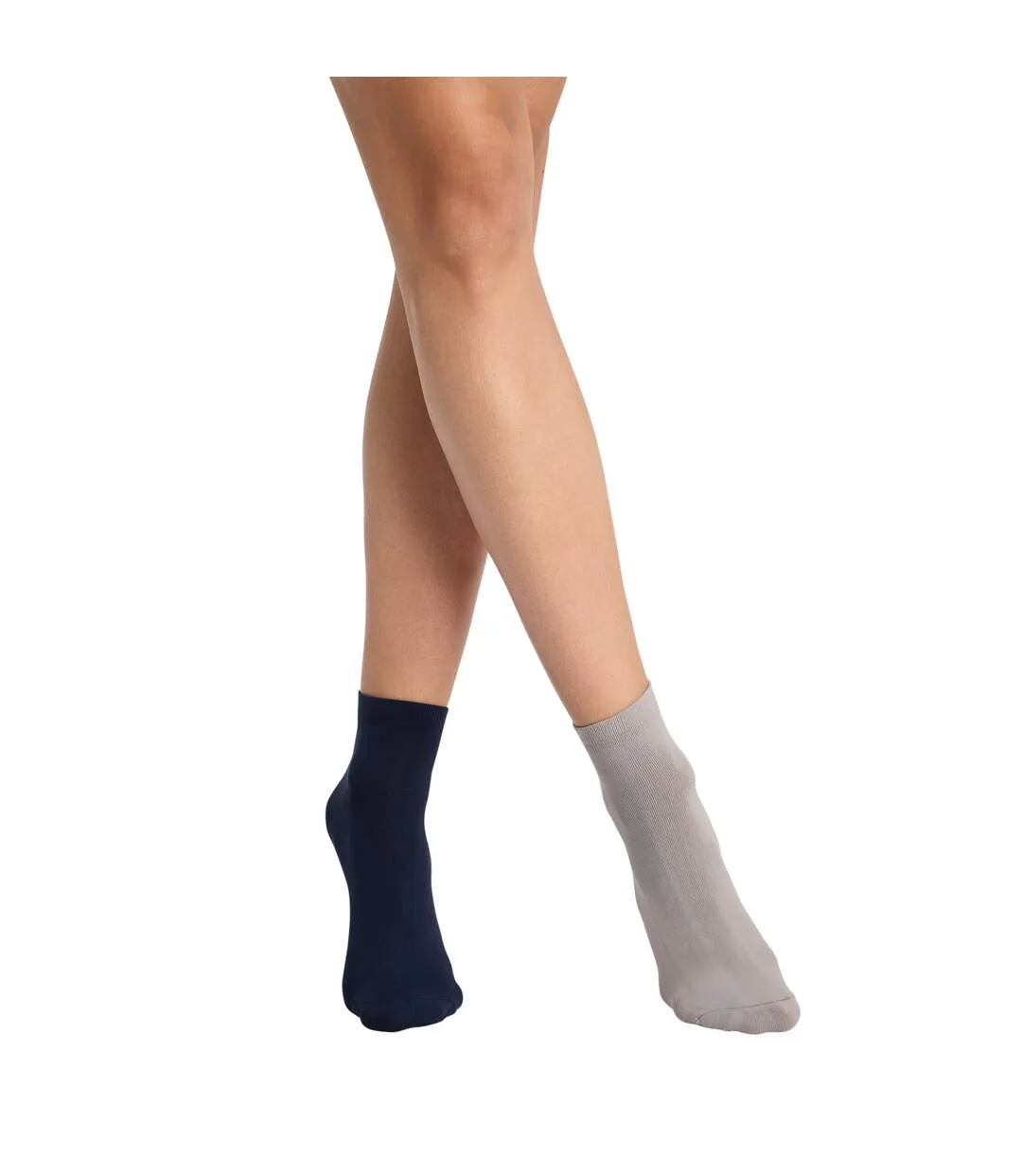 Lot de 2 Paires de Chaussettes Skin-1