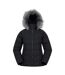 Womens/ladies isla extreme short down jacket black Mountain Warehouse