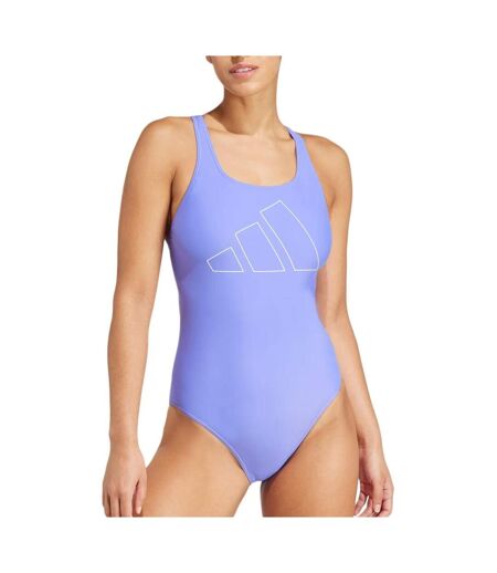 Maillot de bain bleu femme adidas bars suit
