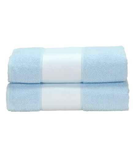 A&R - Serviette de bain SUBLI-ME (Bleu clair) (Taille unique) - UTRW6041