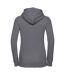 Sweat À Capuche Authentic Femme Gris Foncé Uni Russell-2