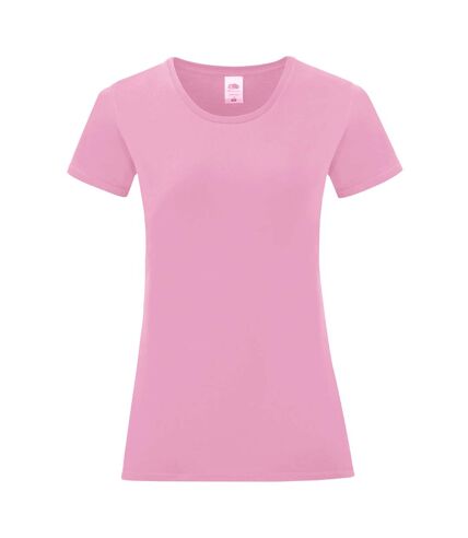 Fruit Of The Loom Womens/Ladies Iconic T-Shirt (Azure)