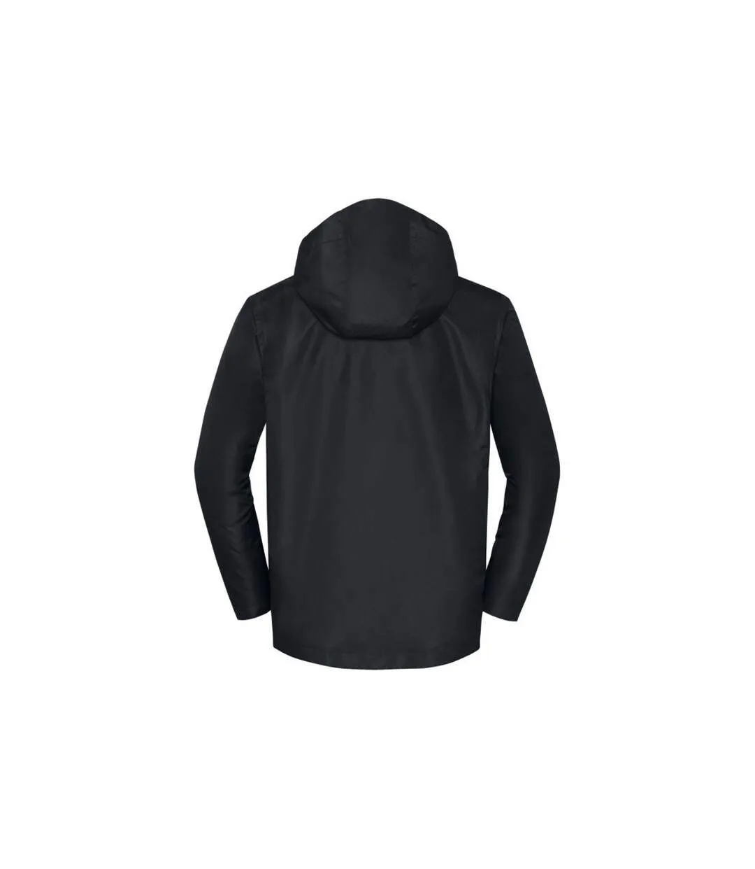 Mens Essential Weatherproof Shell Jacket Black Russell Collection-2