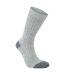 Chaussettes torver adulte gris clair / poivre noir Craghoppers