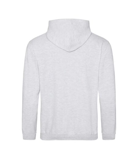 Sweat À Capuche College Adulte Cendre Chiné Awdis