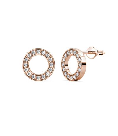 Boucles d'oreilles Ophir, Zircon Blanc