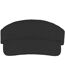 Unisex adult roland structured visor cap black Atlantis