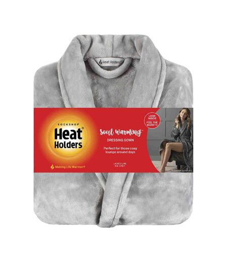 Ladies Soft Fleece Warm Bathrobe Dressing Gown for Winter