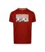 Mens Ennadai Printed T-shirt Burnt Sienna Trespass-1