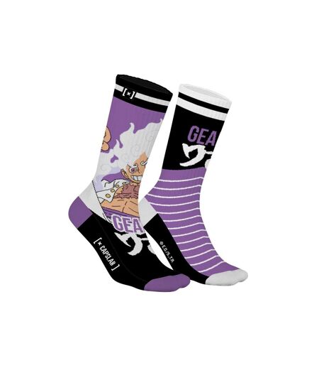 Paire de tennis dépareillées One Piece Luffy Capslab