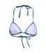 Regatta Womens/Ladies Aceana Animal Print Bikini Top (Celestial) - UTRG9234
