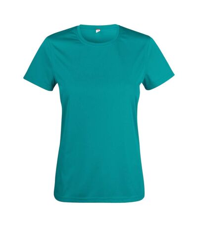 Clique Womens/Ladies Basic Active T-Shirt (Lagoon Blue)
